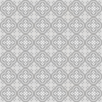 Grijze hydraulische tegels vinyl vloerkleed keuken