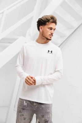 Under Armour Long Sleeve Heren Wit - Maat L - Kleur: Wit | Soccerfanshop