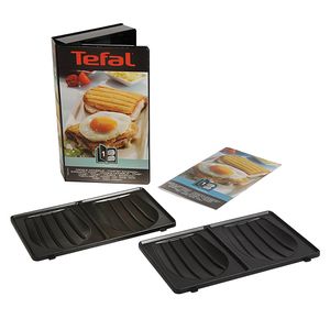 TEFAL Accessories XA800112 Set van 2 Croque Monsieur Snack Collection borden