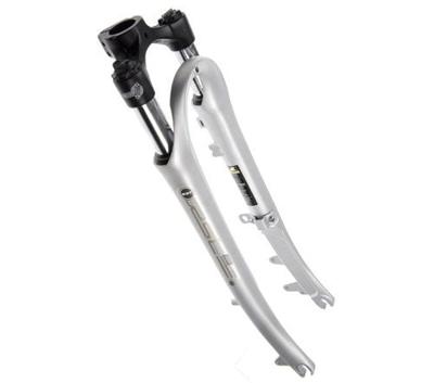 Rst verende voorvork urban t40 28" zilver glans (ook e-bike) 3860420