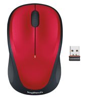 Logitech M235 Muis Rood