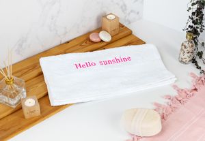 Handdoek Wit (50 cm x 100 cm)