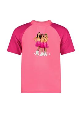B.Nosy zomer UV shirt meisjes - K3 - sugar plum roze - Water
