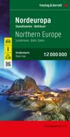 Wegenkaart - landkaart Noord Europa - Scandinavië | Freytag & Berndt