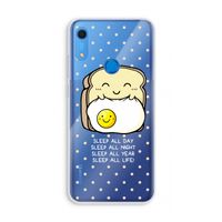 Sleep All Day: Huawei Y6s Transparant Hoesje