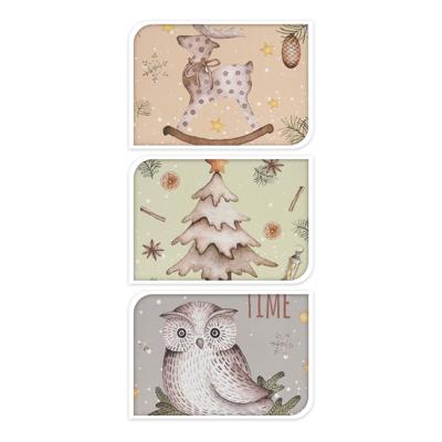 Knus Geschenktas winter 24cm, 24st.