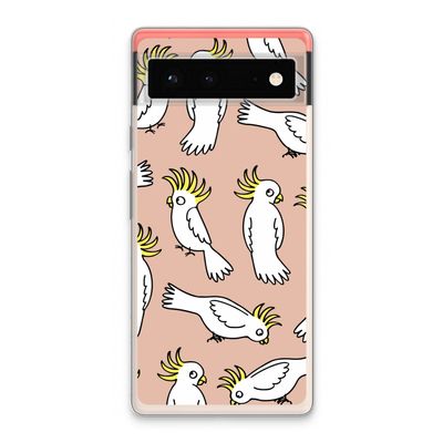 Papegaai: Google Pixel 6 Transparant Hoesje