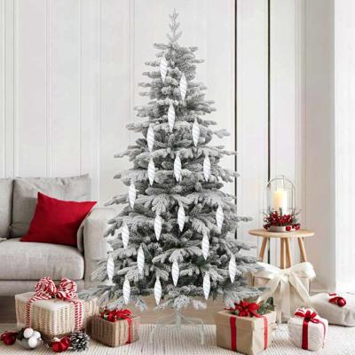 Kerstboomdecoratie 40 pcs Wit