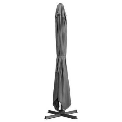 Le Sud freepole parasol Monaco - antraciet - 300x400 cm