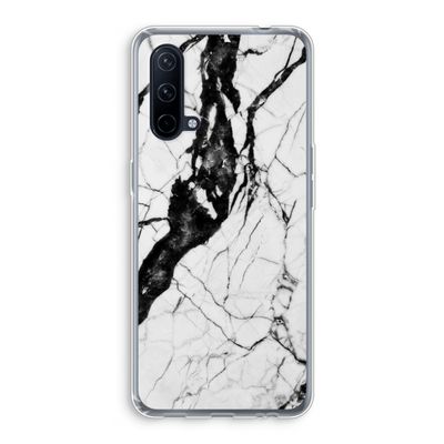 Witte marmer 2: OnePlus Nord CE 5G Transparant Hoesje