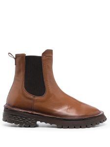 Moma bottines en cuir - Marron