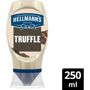 Hellmann&apos;s Mayonaise Saus Truffel 250 ml bij Jumbo