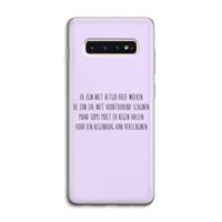 Regenboog: Samsung Galaxy S10 4G Transparant Hoesje