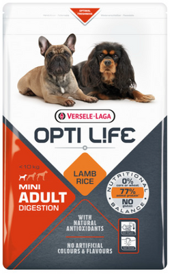 Versele Laga adult digestion mini hondenvoer 2,5kg zak