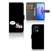 OPPO Reno8 Pro Leuk Hoesje Cow | Portemonnee hoesje