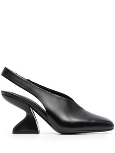 Ferragamo escarpins 100 mm à bride cheville - Noir