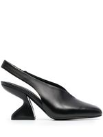 Ferragamo escarpins 100 mm à bride cheville - Noir