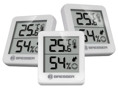 BRESSER Set van 3 hygro- en thermometers