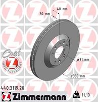 Remschijf Coat Z 440311920