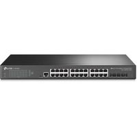 TP-LINK TL-SG3428X netwerk-switch Managed L2+ Gigabit Ethernet (10/100/1000) Zwart - thumbnail