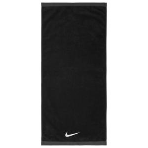Nike Fundamental Handdoek Medium Zwart Wit
