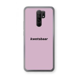 kwetsbaar: Xiaomi Redmi 9 Transparant Hoesje