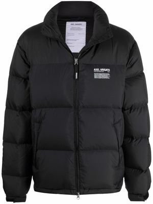 Axel Arigato doudoune à fermeture zippée - Noir