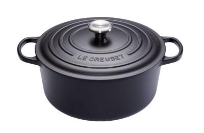 Le Creuset Braadpan Signature Mat Zwart ø 24 cm / 4,2 liter