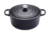 Le Creuset Braadpan Signature Mat Zwart ø 24 cm / 4,2 liter