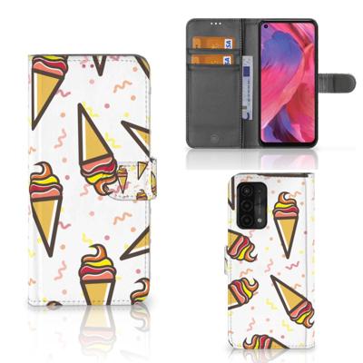 OPPO A54 5G | A74 5G | A93 5G | Book Cover | Icecream