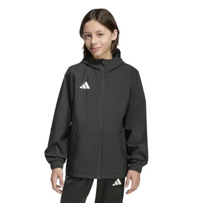 adidas Entrada 26 Allweather Trainingsjack Kids Zwart Wit