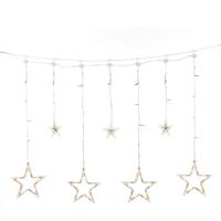 Konstsmide Lichtgordijn Binnen/buiten 230 V/50 Hz Energielabel: F (A - G) 77 LED Barnsteen