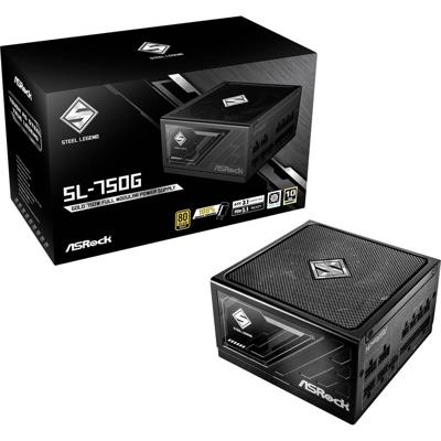 ASRock Steel Legend SL-750G PC-netvoeding 750 W ATX 80 Plus Gold