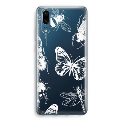 Tiny Bugs: Huawei P20 Transparant Hoesje