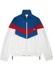 Gucci veste zippée à patch Incrocio - Blanc