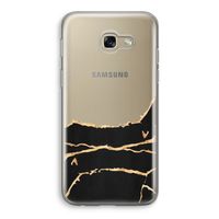 Gouden marmer: Samsung Galaxy A5 (2017) Transparant Hoesje