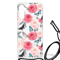 Samsung Galaxy A14 5G Case Butterfly Roses - thumbnail