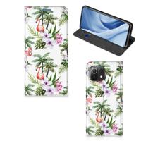 Xiaomi 11 Lite NE 5G | Mi 11 Lite | Hoesje maken | Flamingo Palms