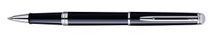 Rollerpen Waterman HÃƒÆ'Ã‚Â©misphÃƒÆ'Ã‚Â¨re black lacquer CT fijn