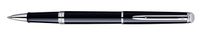 Rollerpen Waterman HÃƒÆ'Ã‚Â©misphÃƒÆ'Ã‚Â¨re black lacquer CT fijn