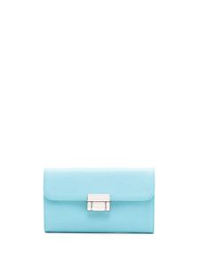 Sarah Chofakian petit porte-monnaie Ella en cuir - Bleu