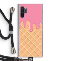 Ice cream: Samsung Galaxy Note 10 Plus Transparant Hoesje met koord Ice cream: Samsung Galaxy Note 10 Plus Transparant Hoesje met koord