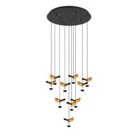 Stars of Light HanglampDracera zwart met goud - 390339