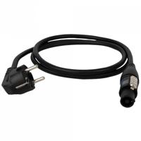 Showtec Powerconkabel aansluitsnoer 3x 1,5 mm 1.5 m