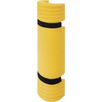 Moravia 197.29.201 Aanrijdbeveiliging Zwart, Geel (l x b x h) 126 x 126 x 550 mm