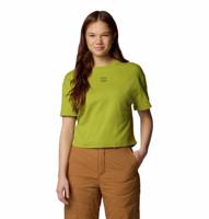 Columbia Wallowa™ Cropped Graphic T-Shirt Dames Python Green M