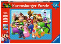Ravensburger puzzel 100 stukjes super mario - thumbnail