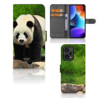 Xiaomi Redmi Note 12 Pro Plus | Telefoonhoesje | Met pasjeshouder | Panda
