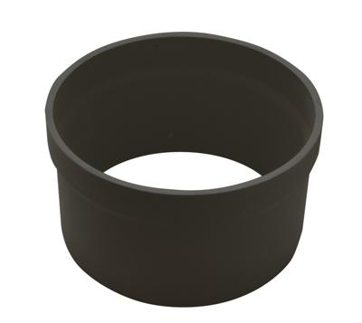 Minimaal 5! Topdrain onderuitlaat met uitloop diameter 110 mm zwart - Gardenlux