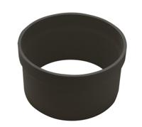 Minimaal 5! Topdrain onderuitlaat met uitloop diameter 110 mm zwart - Gardenlux